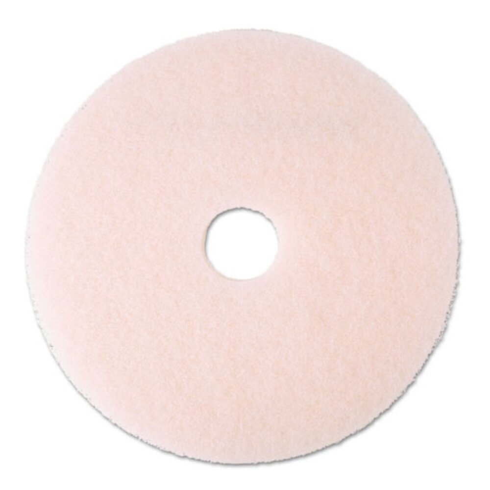Premium Floor Pads High Speed 20" Pink Max for Burnishing Floor Machines - 5/Box